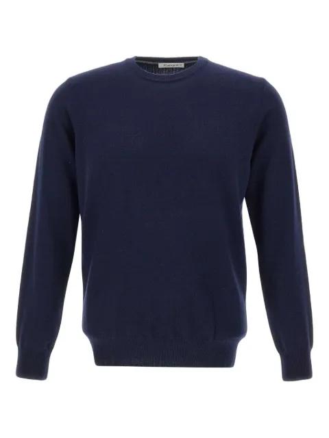 ribbed crew-neck sweater by KANGRA
