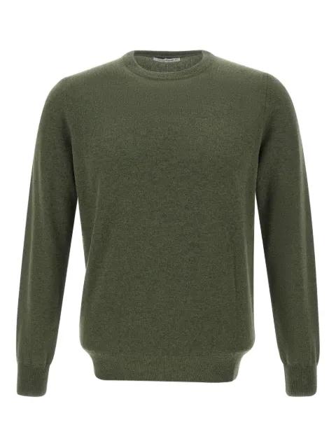 ribbed crew-neck sweater by KANGRA