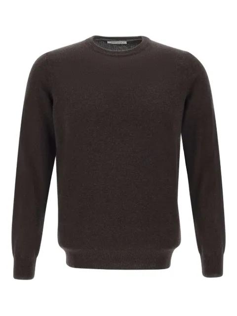 ribbed crew-neck sweater by KANGRA