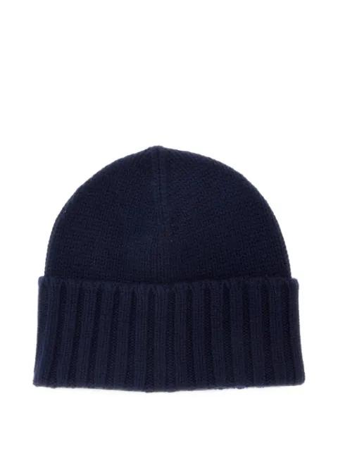 ribbed-knit cashmere beanie hat by KANGRA