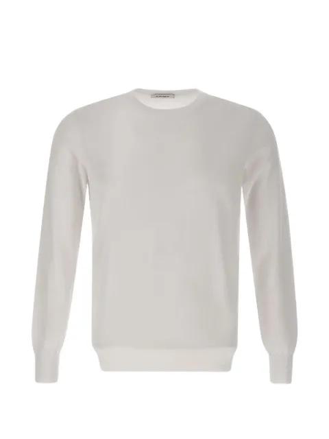 ribbed-trim sweater by KANGRA