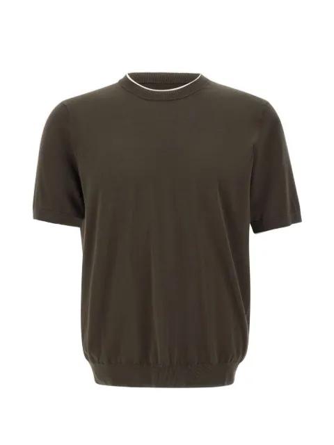 short-sleeve cotton sweater by KANGRA