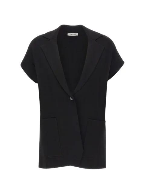 short-sleeve knitted blazer by KANGRA