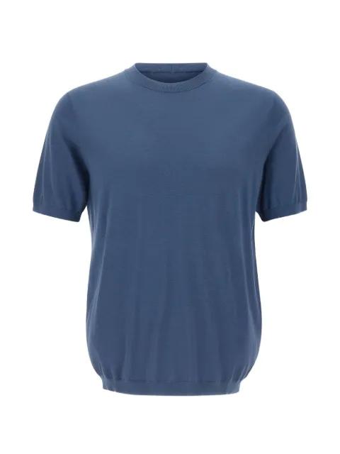 short-sleeve ribbed sweatshirt by KANGRA
