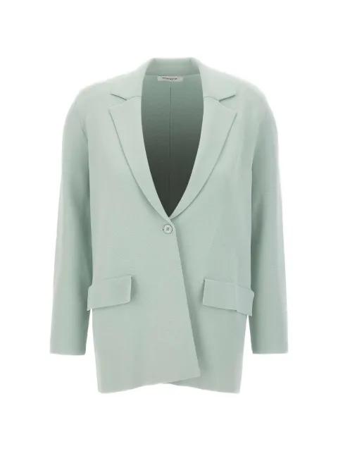 single-breasted Milano-stitch blazer by KANGRA