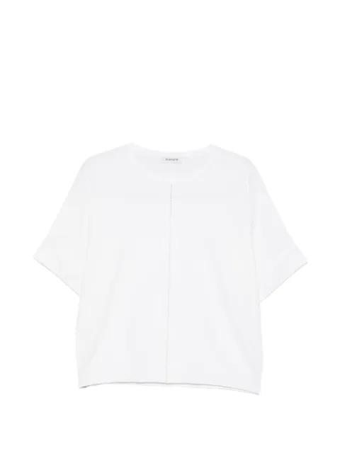stitch detail T-shirt by KANGRA