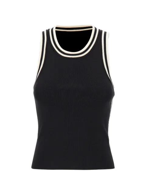 Icona contrast-trim tank top by KAOS