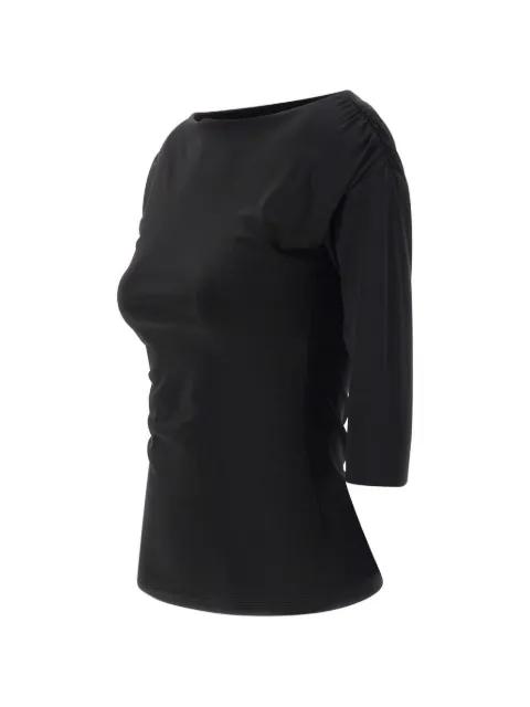 boat-neck blouse by KAOS