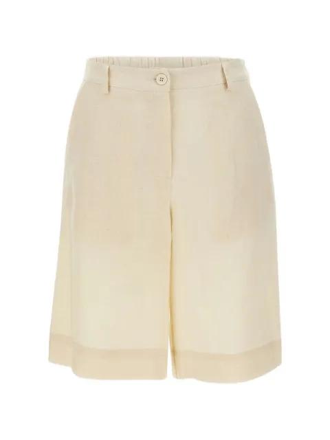linen bermuda shorts by KAOS