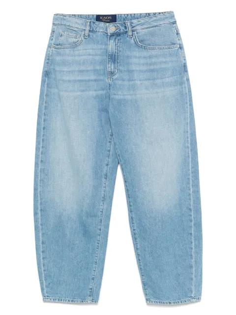 logo-plaque jeans by KAOS