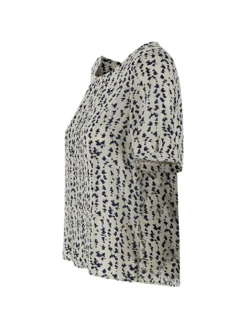printed round-neck blouse by KAOS