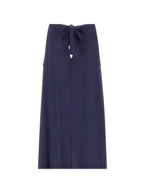 ruffled-hem sleeveless dress by KAOS