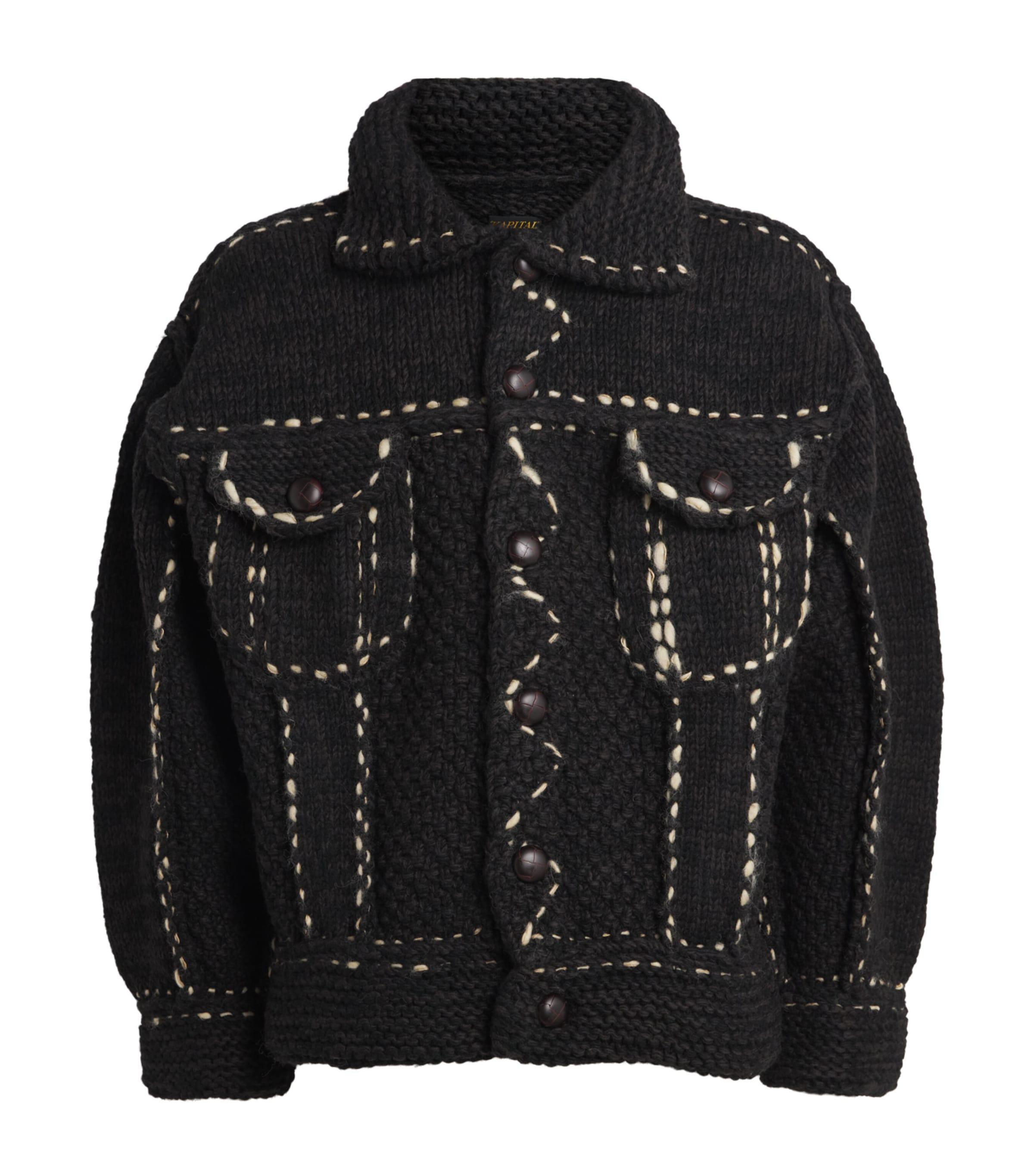 Kapital Wool Knitted Jacket by KAPITAL