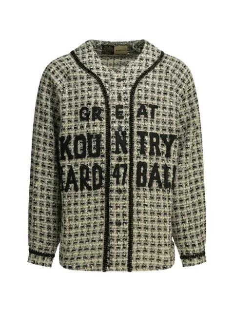 bouclé shirt by KAPITAL