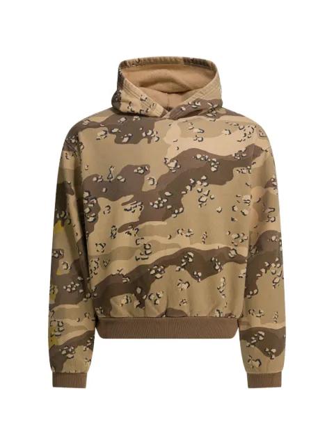 camouflage-pattern hoodie by KAPITAL