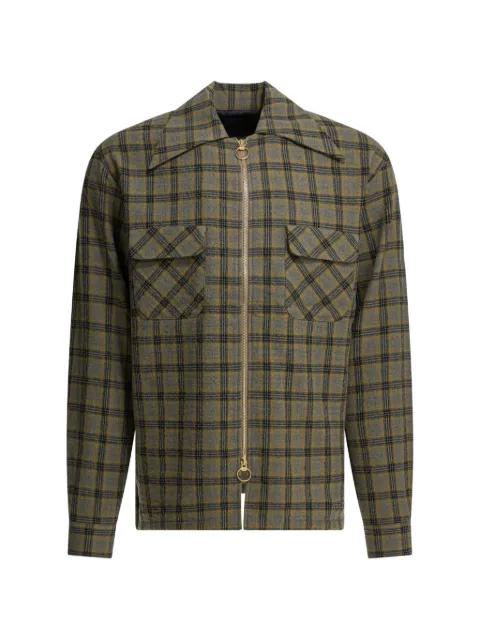 checked overshirt by KAPITAL