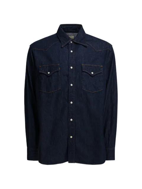 chest-pocket shirt by KAPITAL