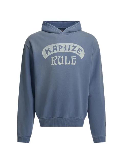 graphic hoodied sweater by KAPITAL