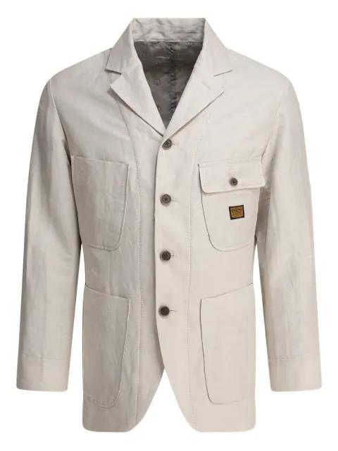 patch-pocket jacket by KAPITAL