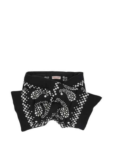 polka-dot scarf by KAPITAL