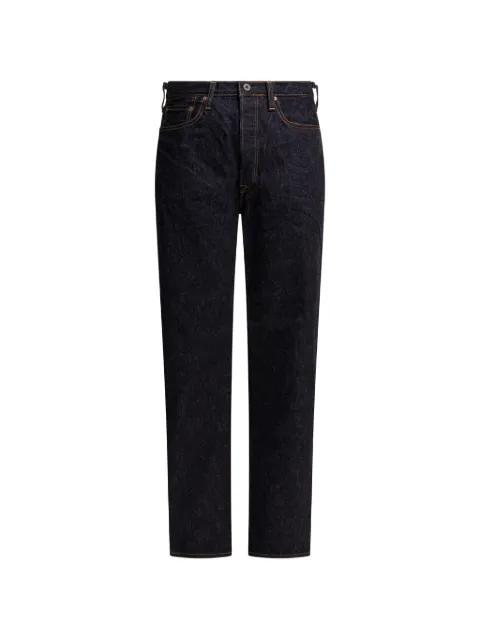 seam blue jeans by KAPITAL