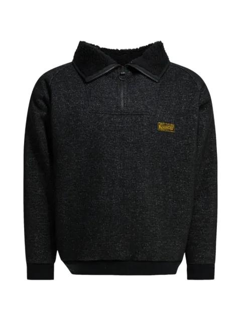zip fleece sweatshirt by KAPITAL