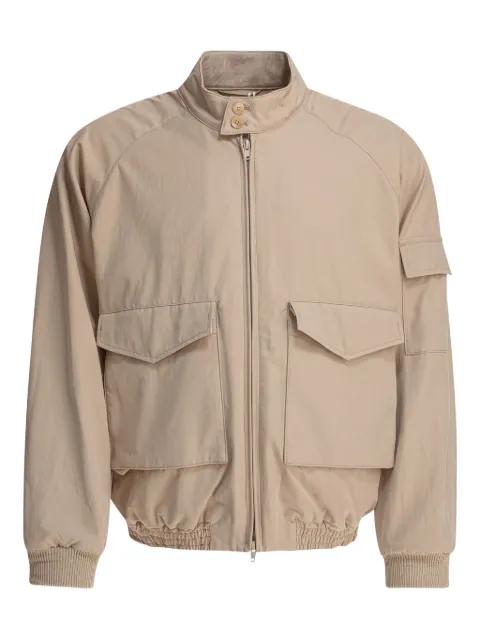 zip-fastening flap-pocket jacket by KAPTAIN SUNSHINE