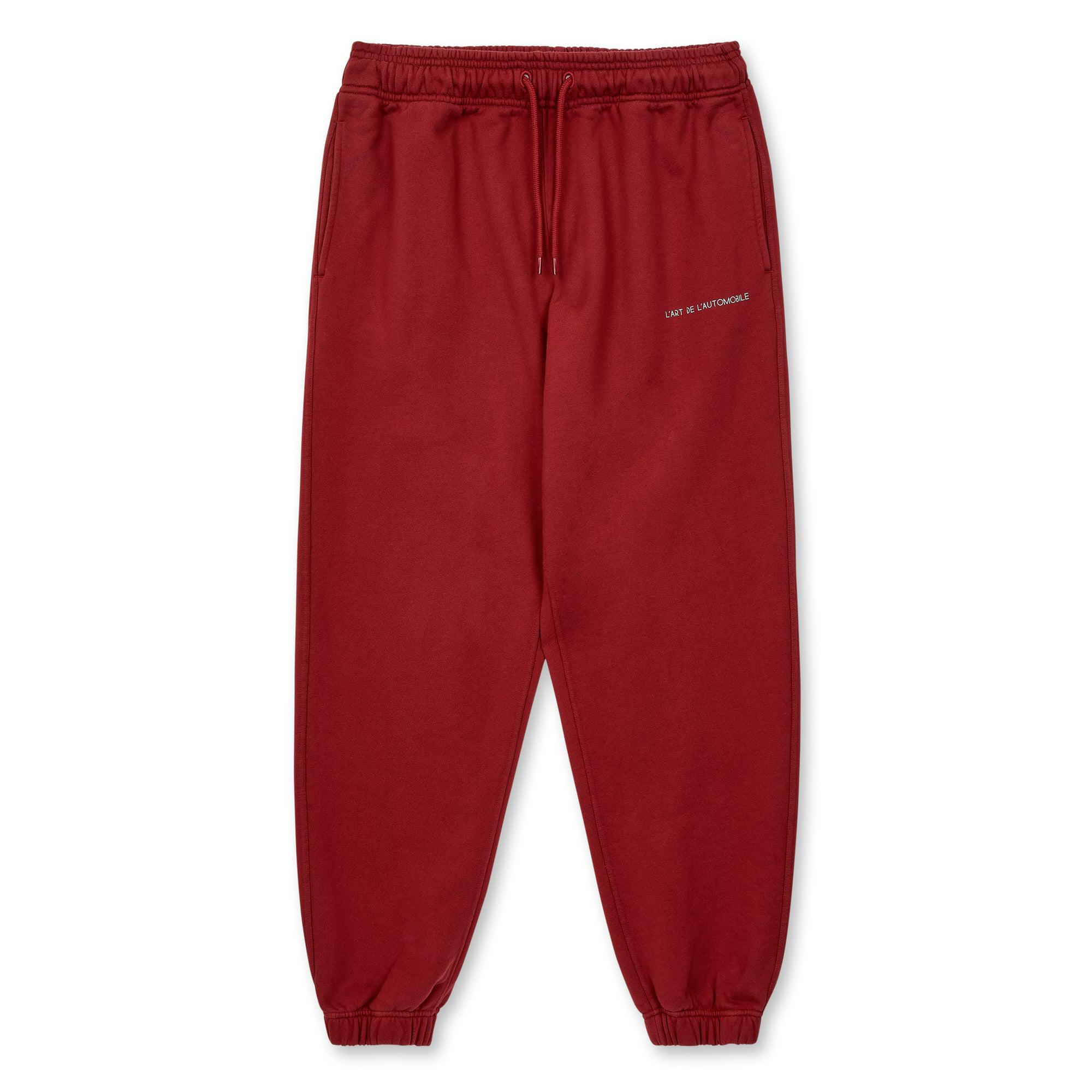 Kar L’Art De L’Automobile - Classic Logo Pant - (Red) by KAR L'ART DE L'AUTOMOBILE