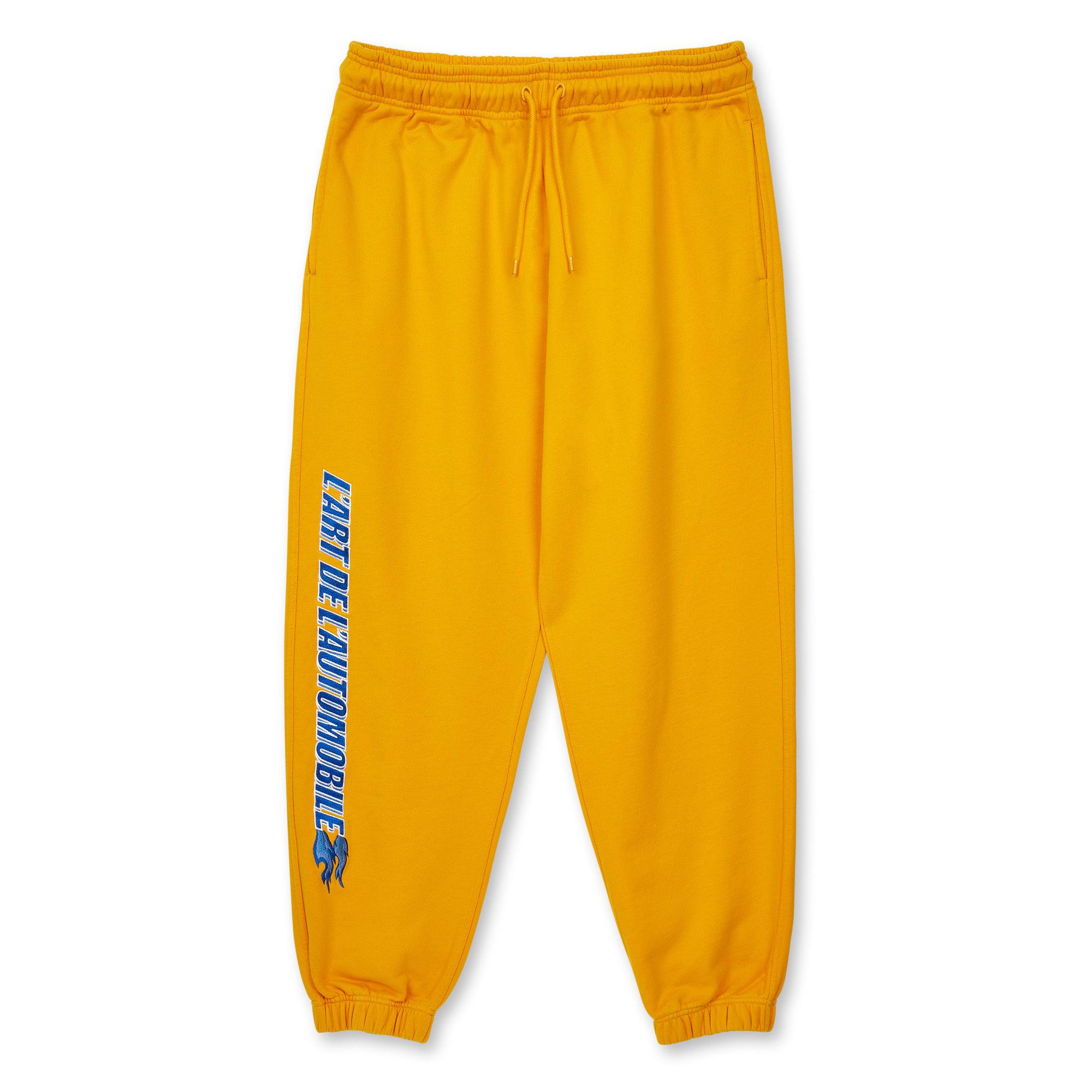Kar L’Art De L’Automobile - Dragster Team Pant - (Yellow) by KAR L'ART DE L'AUTOMOBILE