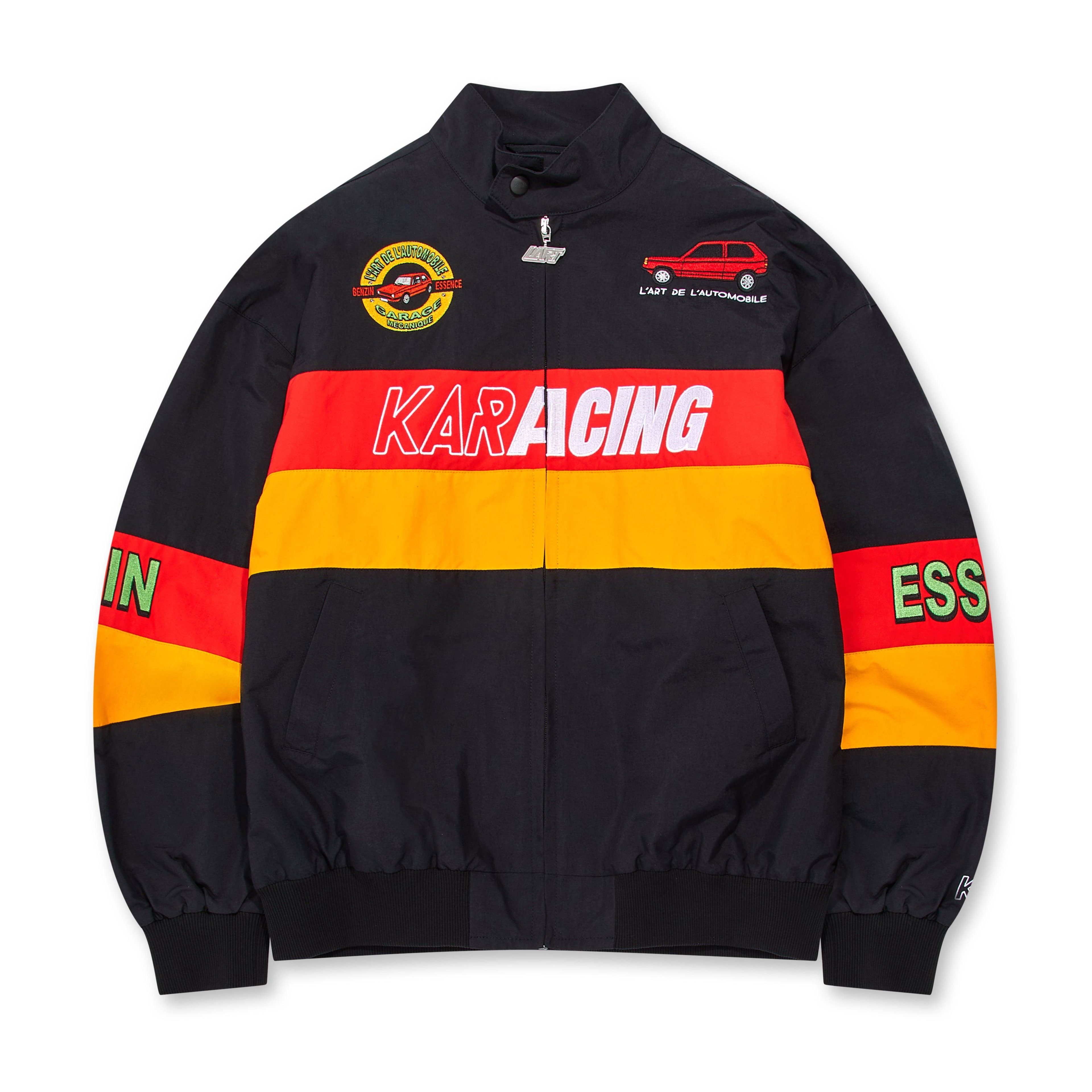 Kar L’Art De L’Automobile - Karacing Jacket - (Black) by KAR L'ART DE L'AUTOMOBILE