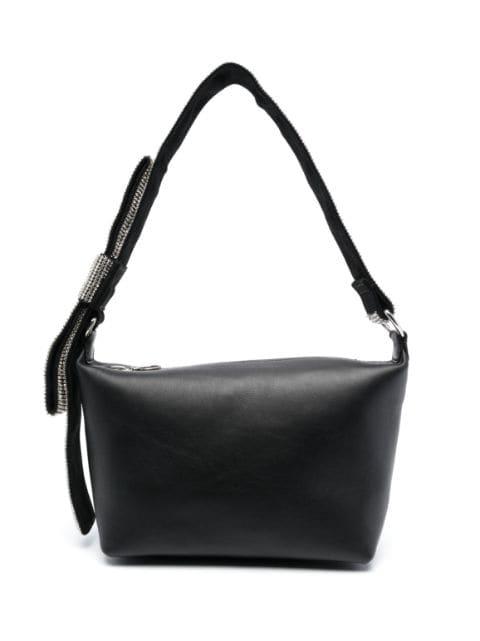 Crystal Bow leather shoulder bag by KARA