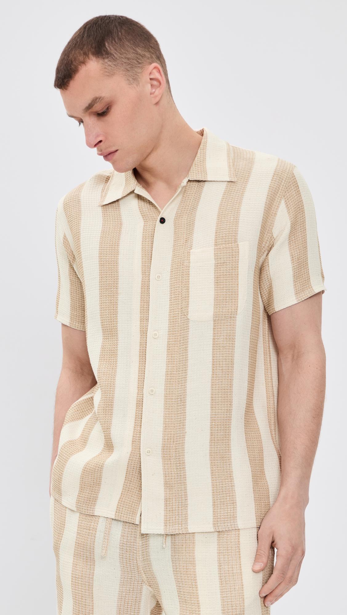 Chintan Handloom Striped Shirt by KARDO