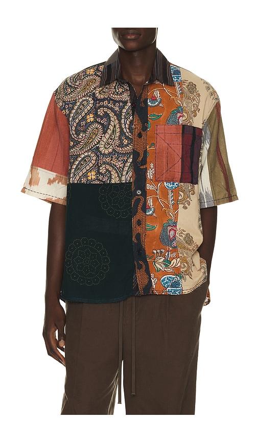 Kardo Yuto Shirt in Beige,Black by KARDO