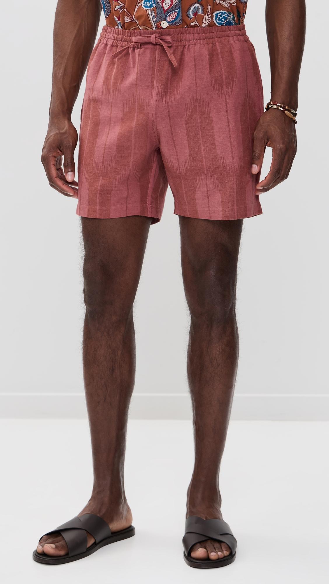 Olbia Handloom Ikat Shorts 6" by KARDO