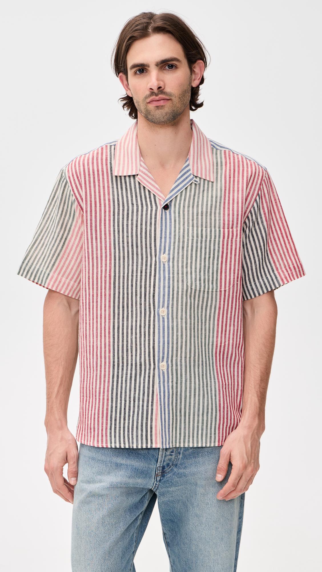 Ronen Handloom Striped Shirt by KARDO