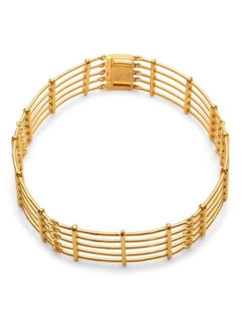 Armor necklace by KAREN CHEKERDJIAN STUDIO