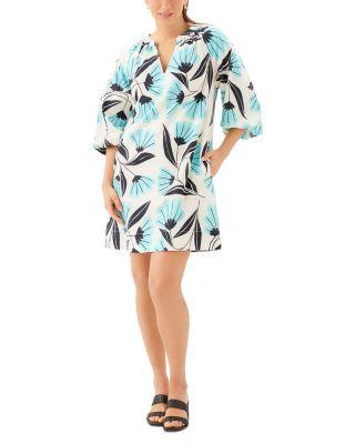 Puff Sleeve Peasant Dress by KAREN KANE