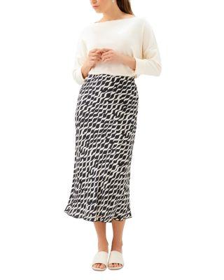 Satin Bias Cut Skirt by KAREN KANE