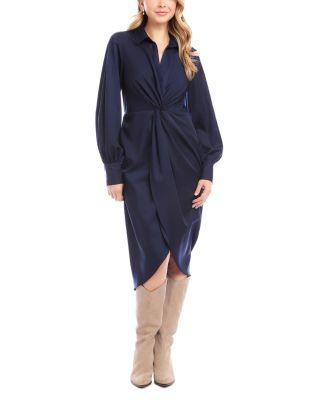 Savannah Twist Front Dress by KAREN KANE