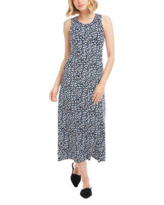 Sleeveless Side Slit Midi Dress by KAREN KANE