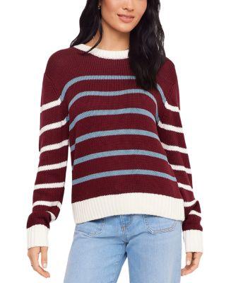 Stripe Crewneck Sweater by KAREN KANE