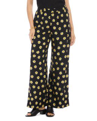 Wide Leg Pull On Pants by KAREN KANE