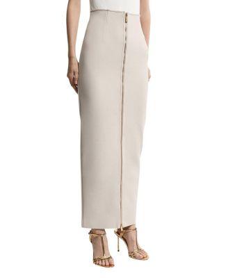 Figure Form Zip Maxi Skirt by KAREN MILLEN