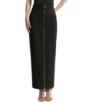 Figure Form Zip Maxi Skirt by KAREN MILLEN