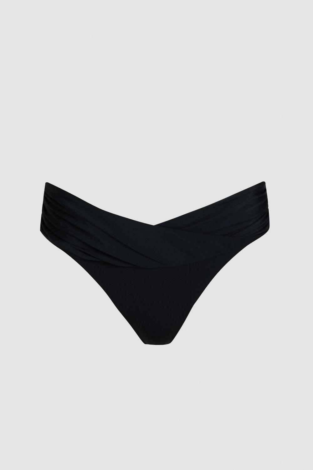 Wrap Detail Bikini Bottom by KARENMILLEN