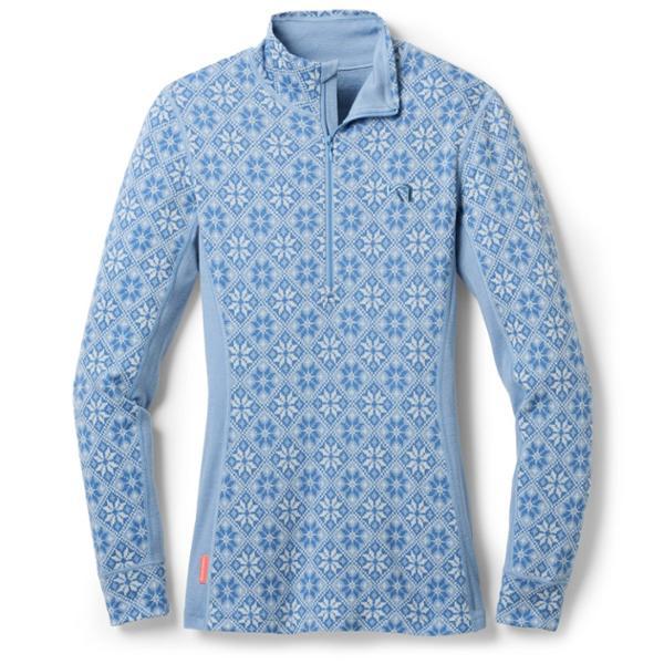 Rose Half-Zip Base Layer Top by KARI TRAA