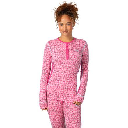 Rose Long-Sleeve Crew Top by KARI TRAA