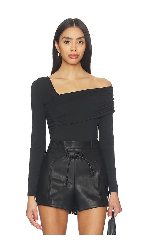 Karina Grimaldi Alex Top in Black by KARINA GRIMALDI