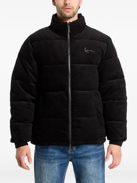 corduroy padded jacket by KARL KANI