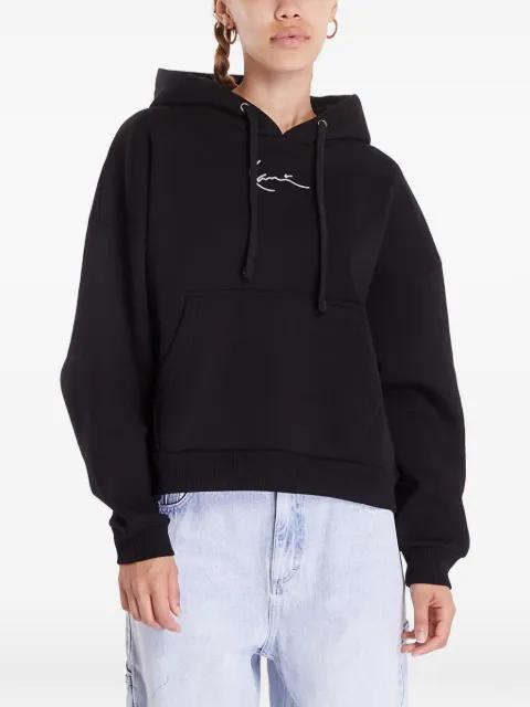 logo-detail hoodie by KARL KANI